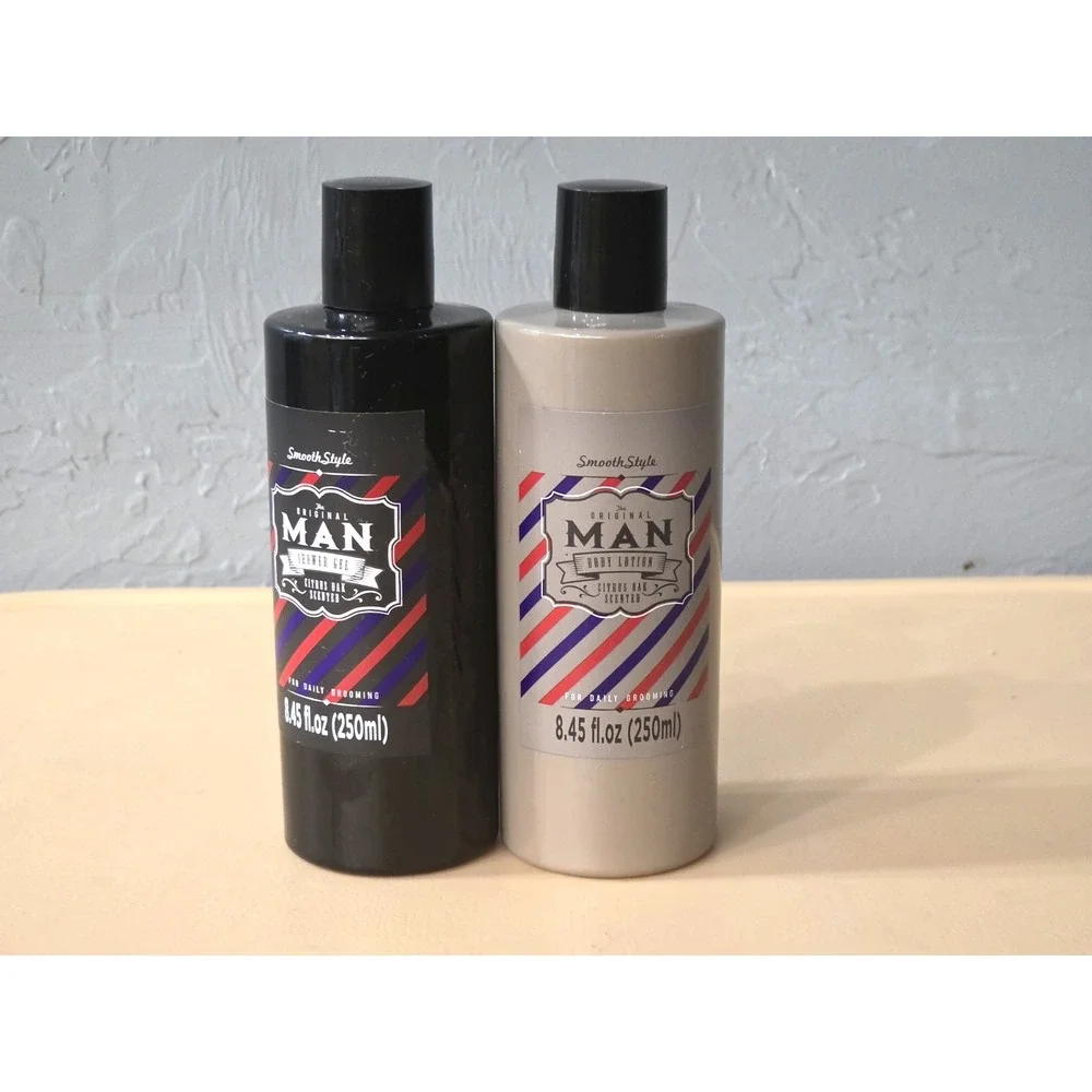 Man's Daily Grooming 2 Piece‎ Bath Set - Citrus Oak